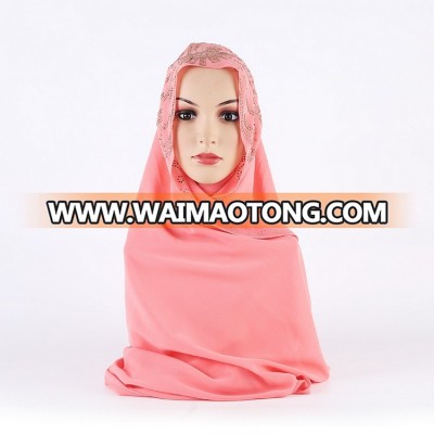 Fashion Stylish Muslim 1 Piece Hijab Scarf Hat Muslim Scarf Women Hijab