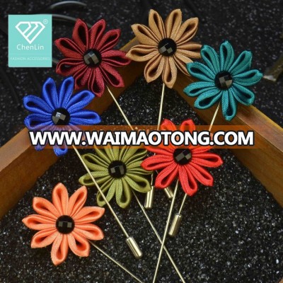 Wedding Boutonniere for Men Handmade Lapel Pin Flower